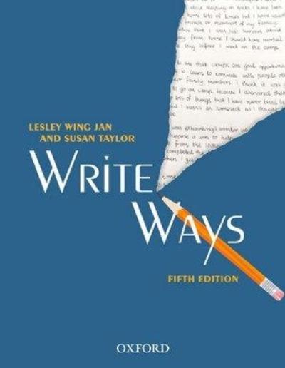 WRITE WAYS 5TH EDITION eBOOK