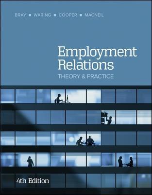 EMPLOYMENT RELATIONS 4TH EDITION