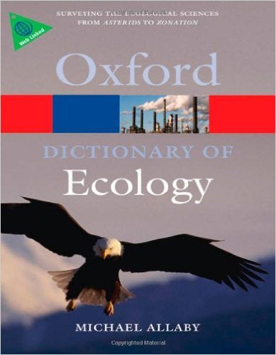 OXFORD DICTIONARY OF ECOLOGY - Charles Darwin University Bookshop
