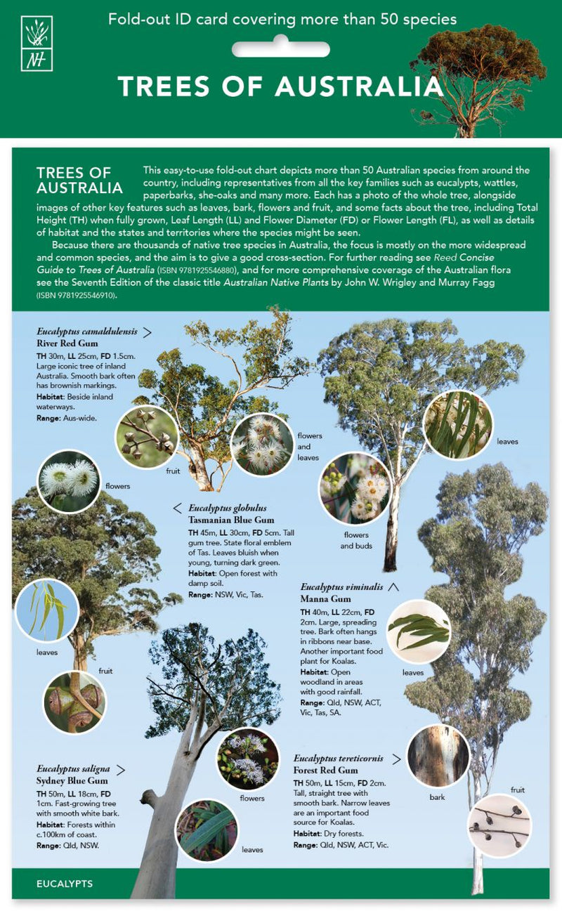 ID CHART - TREES OF AUSTRALIA