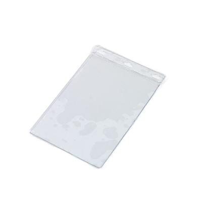 Clear Flexible A6 Card Holder, Portrait, Large Size