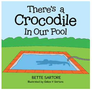 THERE'S A CROCODILE IN OUR POOL