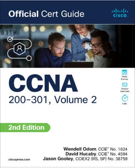 CCNA 200-301 OFFICIAL CERT GUIDE VOLUME 2 2ND EDITION eBOOK