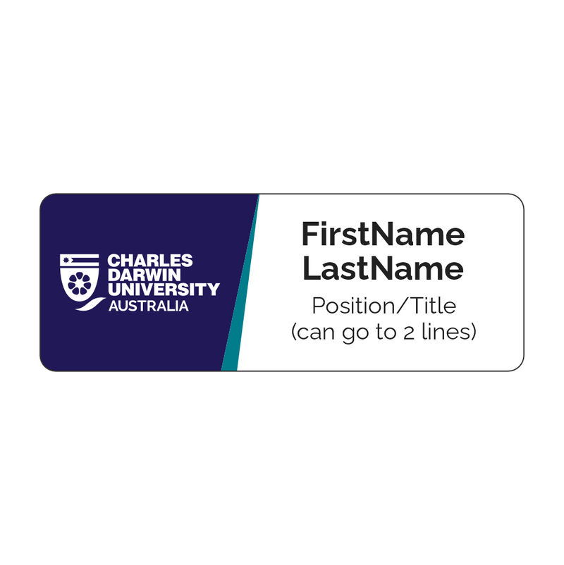 CDU Staff Name Badge