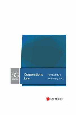 LEXISNEXIS STUDY GUIDE CORPORATIONS LAW 5TH EDITION