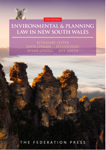 ENVIRONMENTAL AND PLANNING LAW IN NSW 5TH EDITION