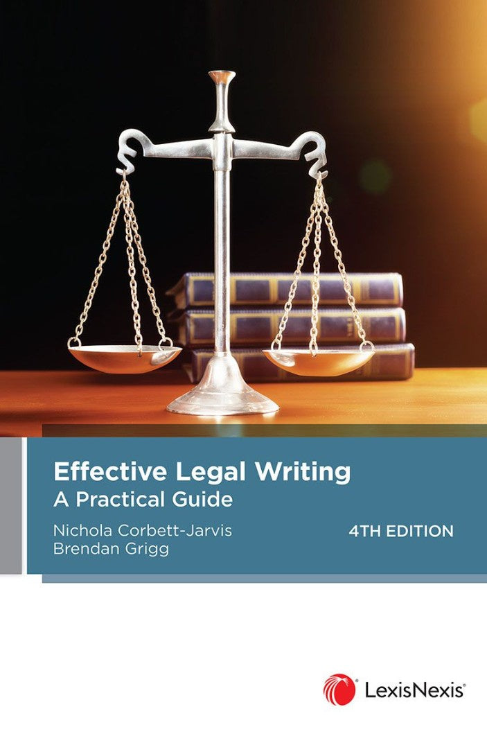 EFFECTIVE LEGAL WRITING A PRACTICAL GUIDE 4TH EDITION
