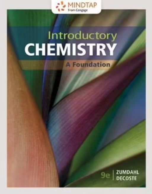INTRODUCTORY CHEMISTRY FOUNDATION, CENGAGE INTERNATIONAL EDITION