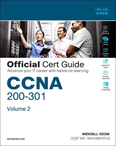 CCNA 200-301 OFFICIAL CERT GUIDE, VOLUME 2