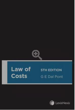 LAW OF COSTS 5TH EDITION