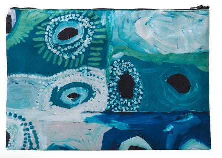 ALPERSTEIN POLY COTTON ZIP BAG