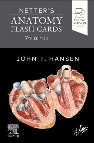 NETTER'S ANATOMY FLASH CARDS 7TH EDITION