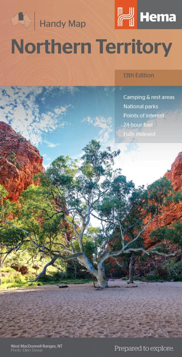 NORTHERN TERRITORY HANDY MAP