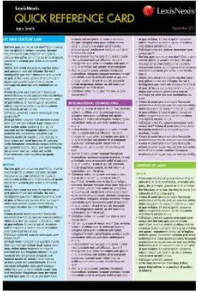 INTELLECTUAL PROPERTY IN AUSTRALIA QUICK REFERENCE CARD 2ND EDITION