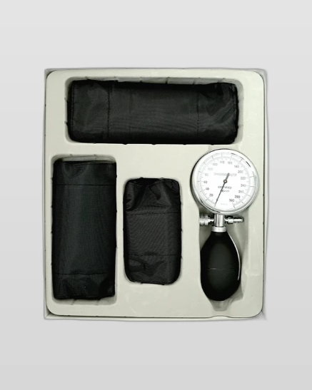 ELITECARE SINGLE HAND SPHYGMOMANOMETER 3 CUFF SET