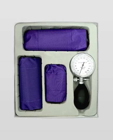 ELITECARE SINGLE HAND SPHYGMOMANOMETER 3 CUFF SET
