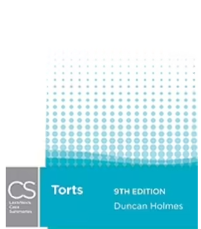 LEXISNEXIS CASE SUMMARIES TORTS 9TH EDITION