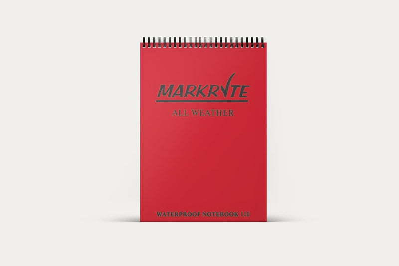MARKRITE WATERPROOF POCKET TOP OPENING NOTEBOOK 50 PAGES