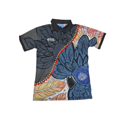 WISE ONE WOMENS FIRST NATIONS POLO SHIRT