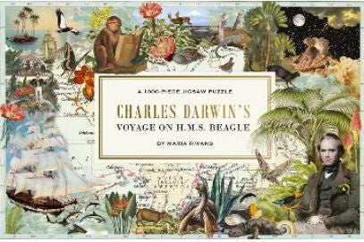 CHARLES DARWIN'S VOYAGE ON H.M.S. BEAGLE A 1000-PIECE JIGSAW PUZZLE