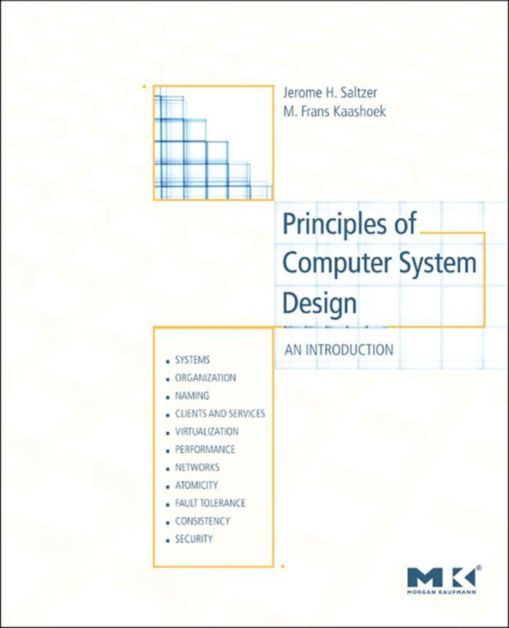 PRINCIPLES OF COMPUTER SYSTEM DESIGN eBOOK