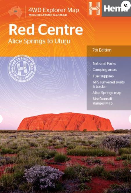 THE RED CENTRE MAP