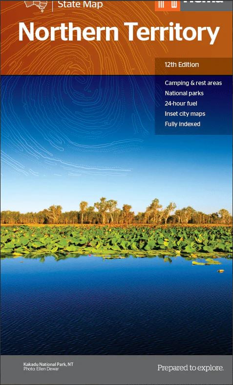 NORTHERN TERRITORY STATE MAP