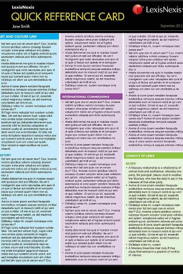 SUCCESSION LAW QUICK REFERENCE CARD 3RD EDITION
