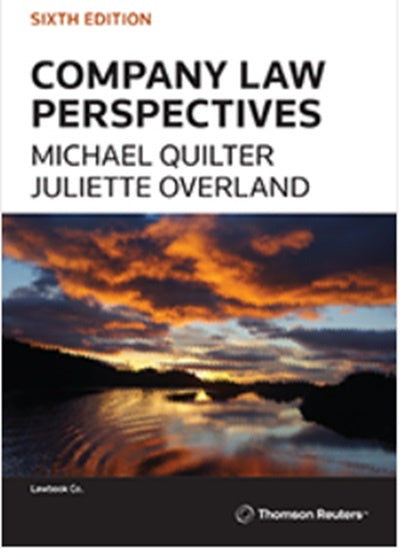COMPANY LAW PERSPECTIVES 6TH EDITION