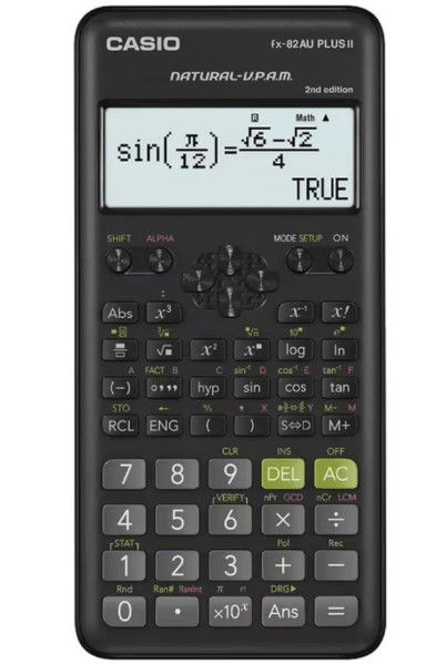 CASIO FX-82AU PLUS II 2ND EDITION SCIENTIFIC CALCULATOR