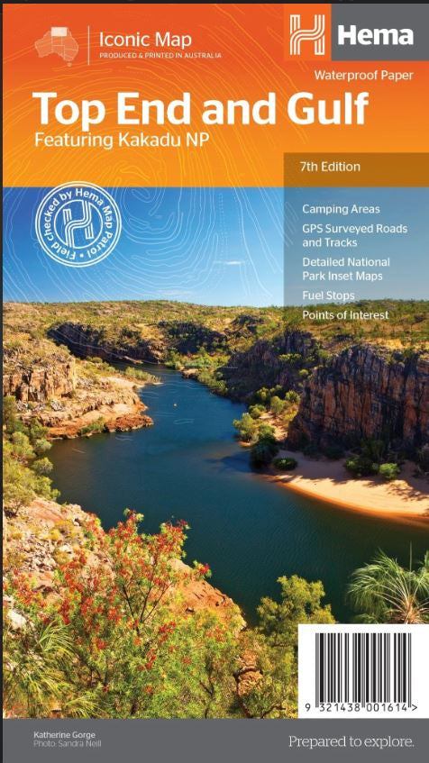 TOP END AND GULF MAP