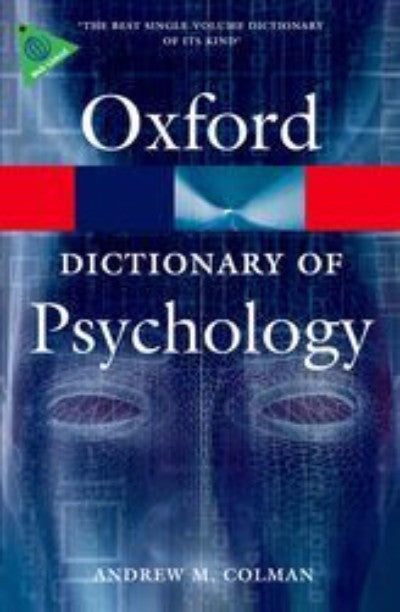 OXFORD DICTIONARY OF PSYCHOLOGY - Charles Darwin University Bookshop
