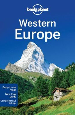 WESTERN EUROPE LONELY PLANET TRAVEL GUIDE - Charles Darwin University Bookshop
