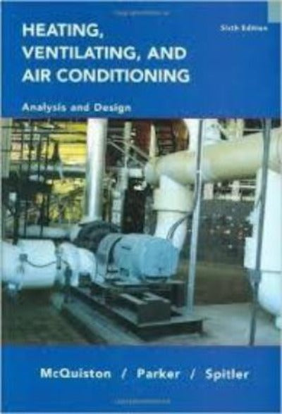 HEATING VENTILATION & AIR CONDITIONING ANALYSIS & DESIGN - Charles Darwin University Bookshop
