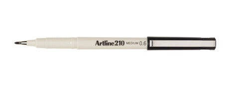 ARTLINE 210 0.6MM BLACK PEN