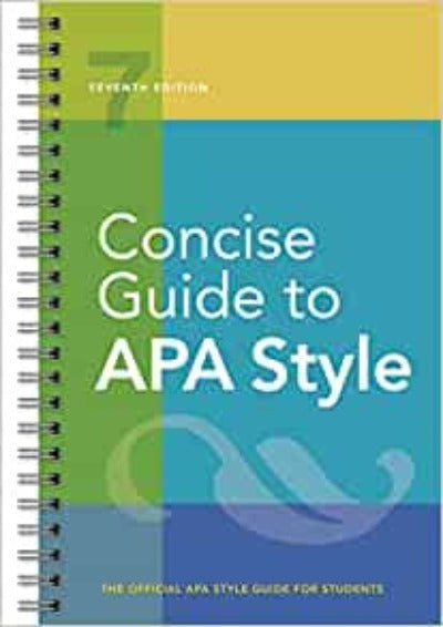CONCISE GUIDE TO APA STYLE