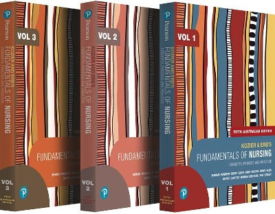 KOZIER AND ERB’S FUNDAMENTALS OF NURSING, VOLUMES 1-3, 5TH EDITION