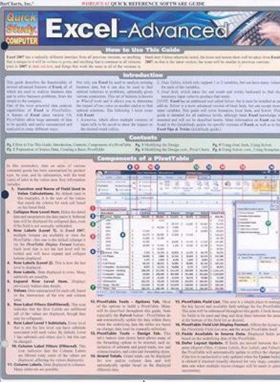 MICROSOFT EXCEL ADVANCED - Charles Darwin University Bookshop
