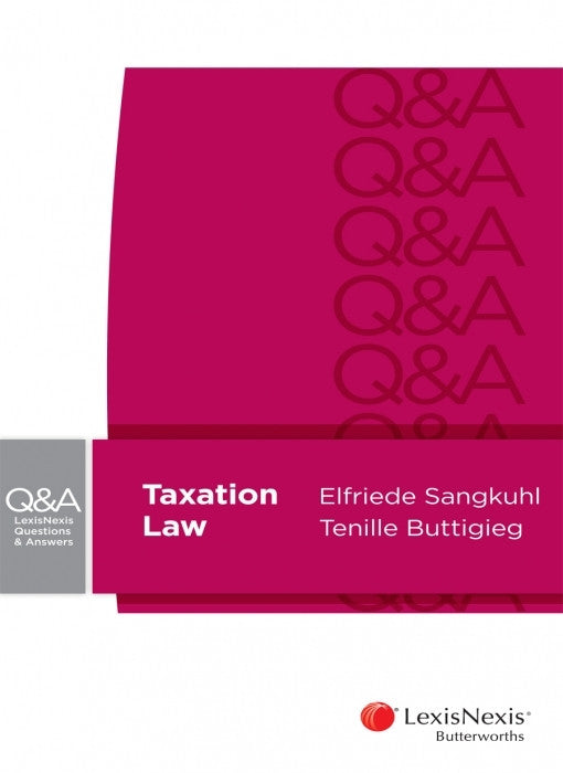 LEXISNEXIS QUESTIONS AND ANSWERS - TAXATION LAW - Charles Darwin University Bookshop
