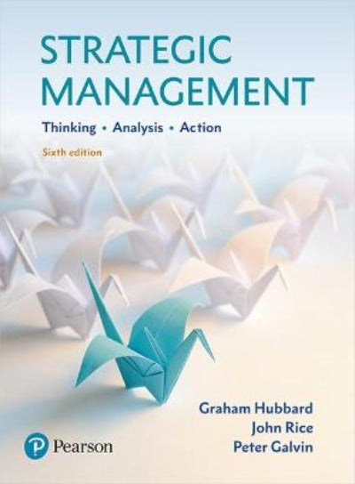 STRATEGIC MANAGEMENT 6TH EDITION