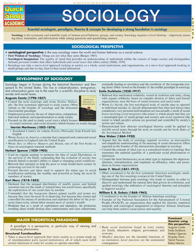 SOCIOLOGY - Charles Darwin University Bookshop
