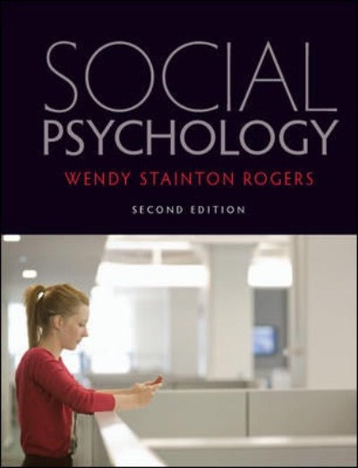 SOCIAL PSYCHOLOGY