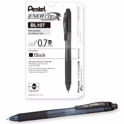 Pentel Energel-X Liquid Gel Pen Retractable 0.7mm Medium Nib