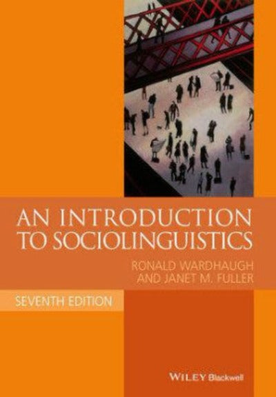 INTRODUCTION TO SOCIOLINGUISTICS - Charles Darwin University Bookshop
