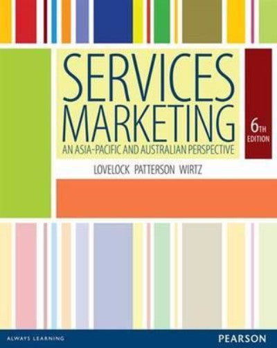 SERVICES MARKETING ASIA PACIFIC PERSPECTIVE - Charles Darwin University Bookshop
