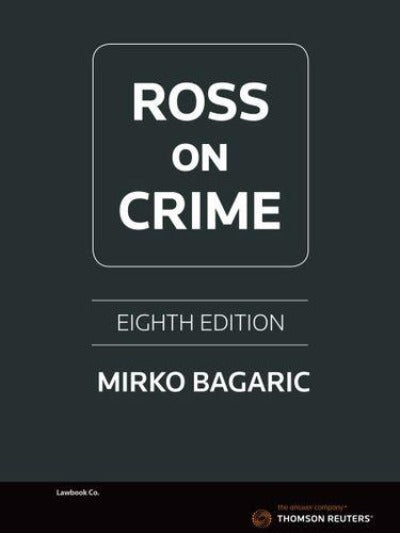 ROSS ON CRIME 8TH EDITION