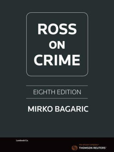 ROSS ON CRIME 8TH EDITION