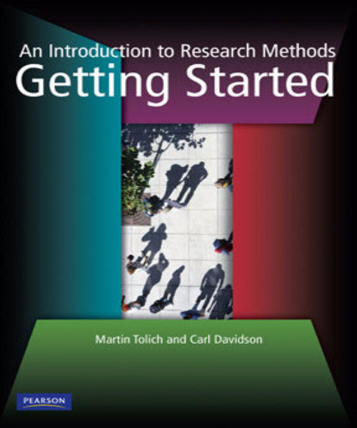 GETTING STARTED AN INTRODUCTION TO RESEARCH METHODS - Charles Darwin University Bookshop
