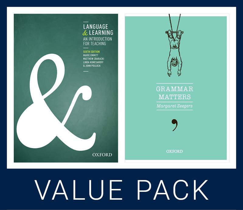 LANGUAGE & LEARNING 6TH EDITION & GRAMMAR MATTERS VALUE BUNDLE