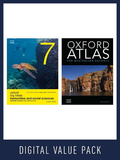 OXFORD BIG IDEAS HUMANITIES 7 WEST AUST. CURRICULUM + ATLAS VALUE PACK